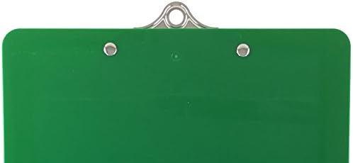 Пластмасов буфер Trade Quest Матово на цвят, Размер писма, Стандартна Скоба (опаковка от 6 броя) (тъмно зелен)