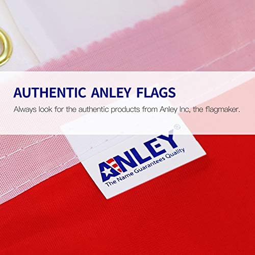 Флаг на Либерия ANLEY Fly Breeze размер 3x5 фута - Ярък цвят и защита от избледняване - Платно надмощие с двойна миг - Знамена на