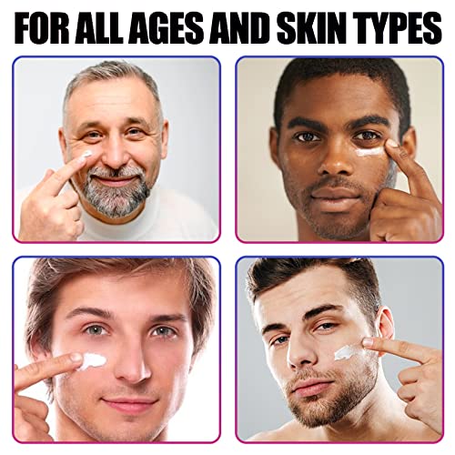 KKNC Мъжки Крем Против стареене бръчки, Мъжки анти-ейдж крем против бръчки с Колаген EELHOE, Мъжки и Възстановяващ Крем За Лице,