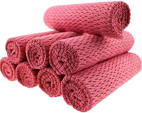 Кърпа за почистване на SAWQF от микрофибър Без кърпичка, Высокоабсорбирующее Многофункционално Кърпа за почистване на прах и замърсяване,