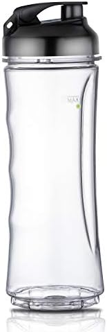 La Reveuse 18 унции Преносима Спортна Бутилка-чаша без съдържание на BPA с Капак за Пътуване Подходящ за Пасатор с мощност 300 W