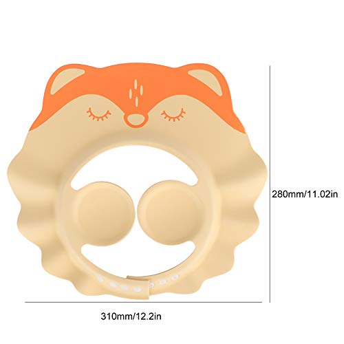 Детска Шапка за душ, Шапка За миене на коса, Шапка за детски шампоан, със слушалки за да се предотврати навлизането на вода в ушите,